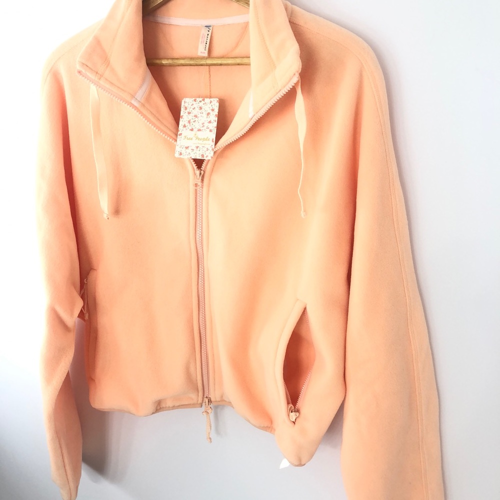 Free People Fleece full zip Jacket - Picture 7 of 8
